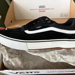 Vans Kyle Walker WaffleCup Skate Shoes Black White Size 12 NEW